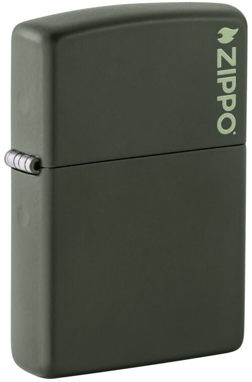 Encendedor Zippo Classic Green Matte Zippo Logo 221ZL