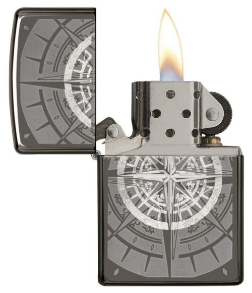 Encendedor Zippo Black Ice Compass 29232 - vista 2