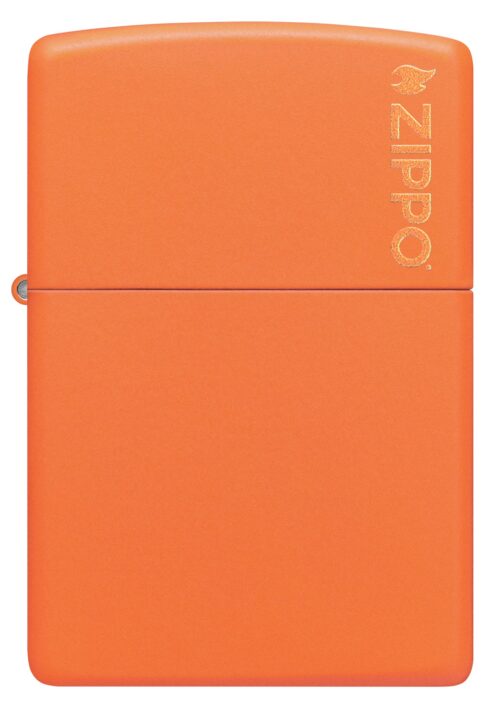 Encendedor Zippo Classic Orange Matte Zippo Logo 231ZL - vista 2