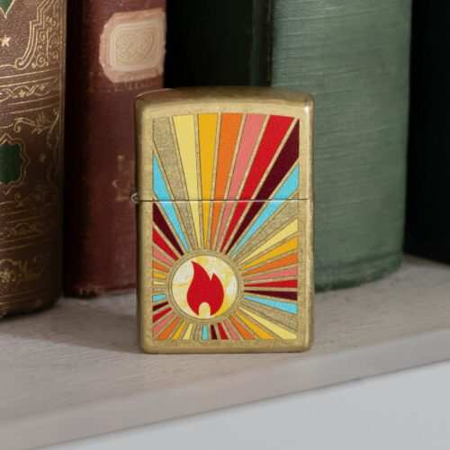 Encendedor Zippo Beaming Flame Design 46957 - vista 2