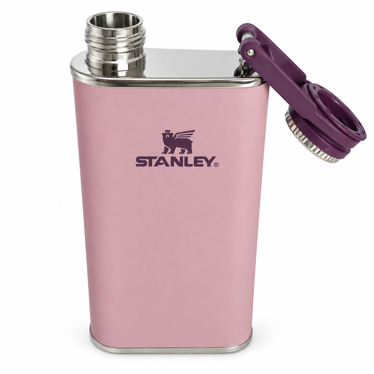 Stanley Petaca Easyfill 2.0 8 oz Violeta 1 Stanley Petaca Easyfill 2.0 8 oz Violeta