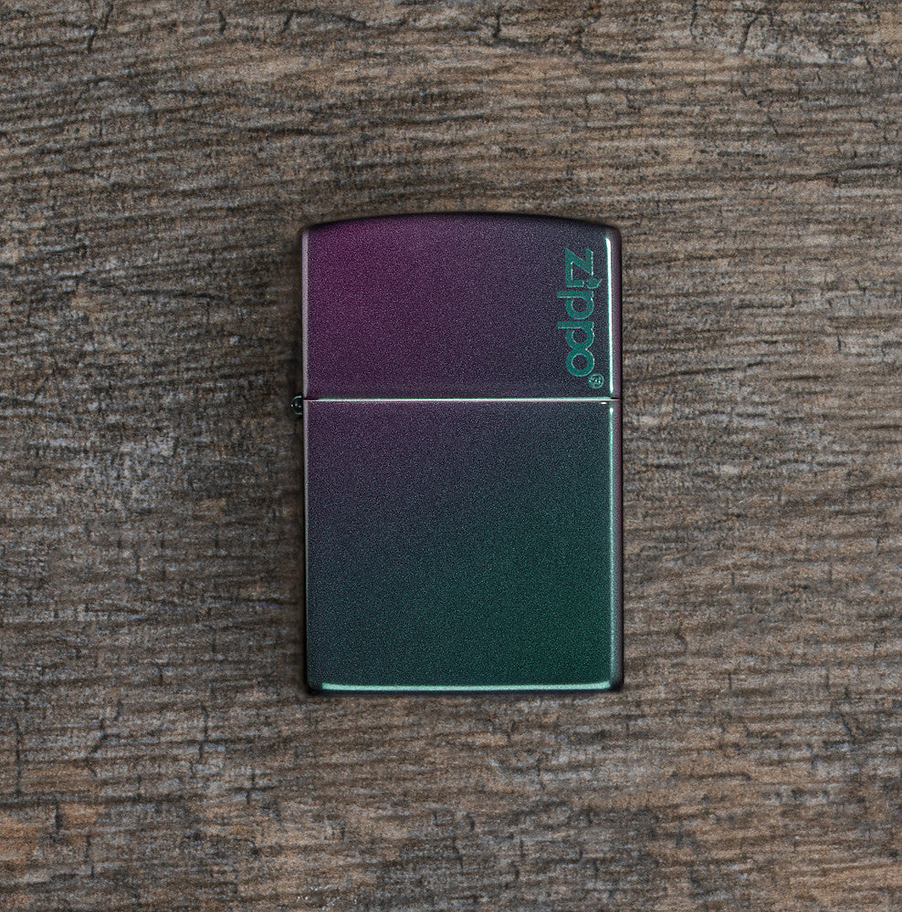 Encendedor Zippo Classic Iridescent Zippo Logo 49146ZL 2 Encendedor Zippo Classic Iridescent Zippo Logo 49146ZL - vista 2