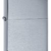 Encendedor Zippo Brushed Chrome Vintage with Slashes 230