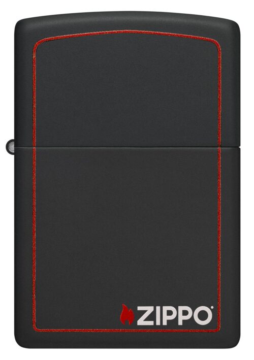 Encendedor Zippo Classic Black and Red Zippo 218ZB - vista 2