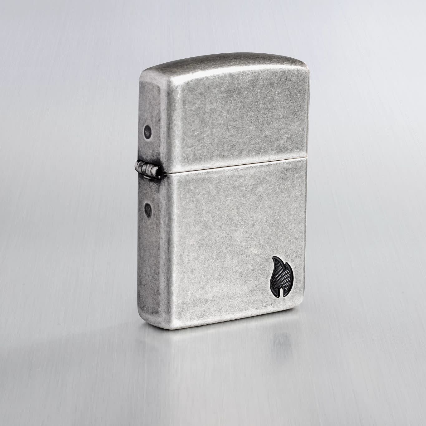 Encendedor Zippo Armor Antique Silver Flame Design 46399 2 Encendedor Zippo Armor Antique Silver Flame Design 46399 - vista 2