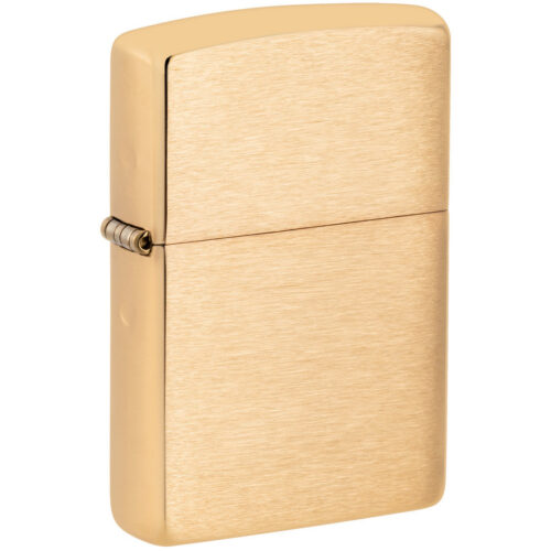 Encendedor Zippo Armor Brushed Brass 168