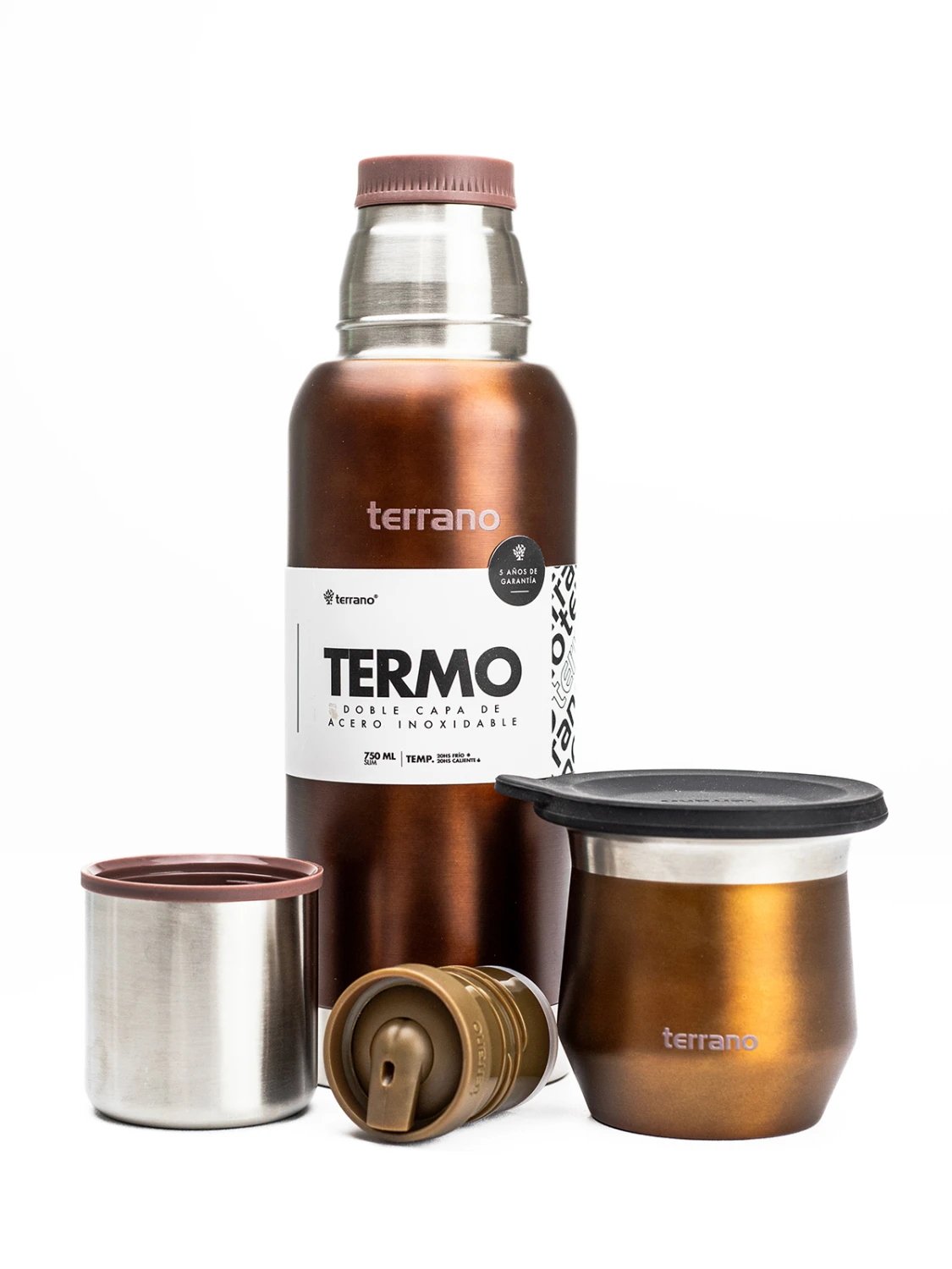 Kit 750ML Slim + Mate Flap - Copper 1 Kit 750ML Slim + Mate Flap - Copper