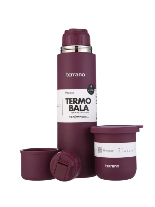 Kit Acero Bala - 750mL + Mate Sicilia - Uva