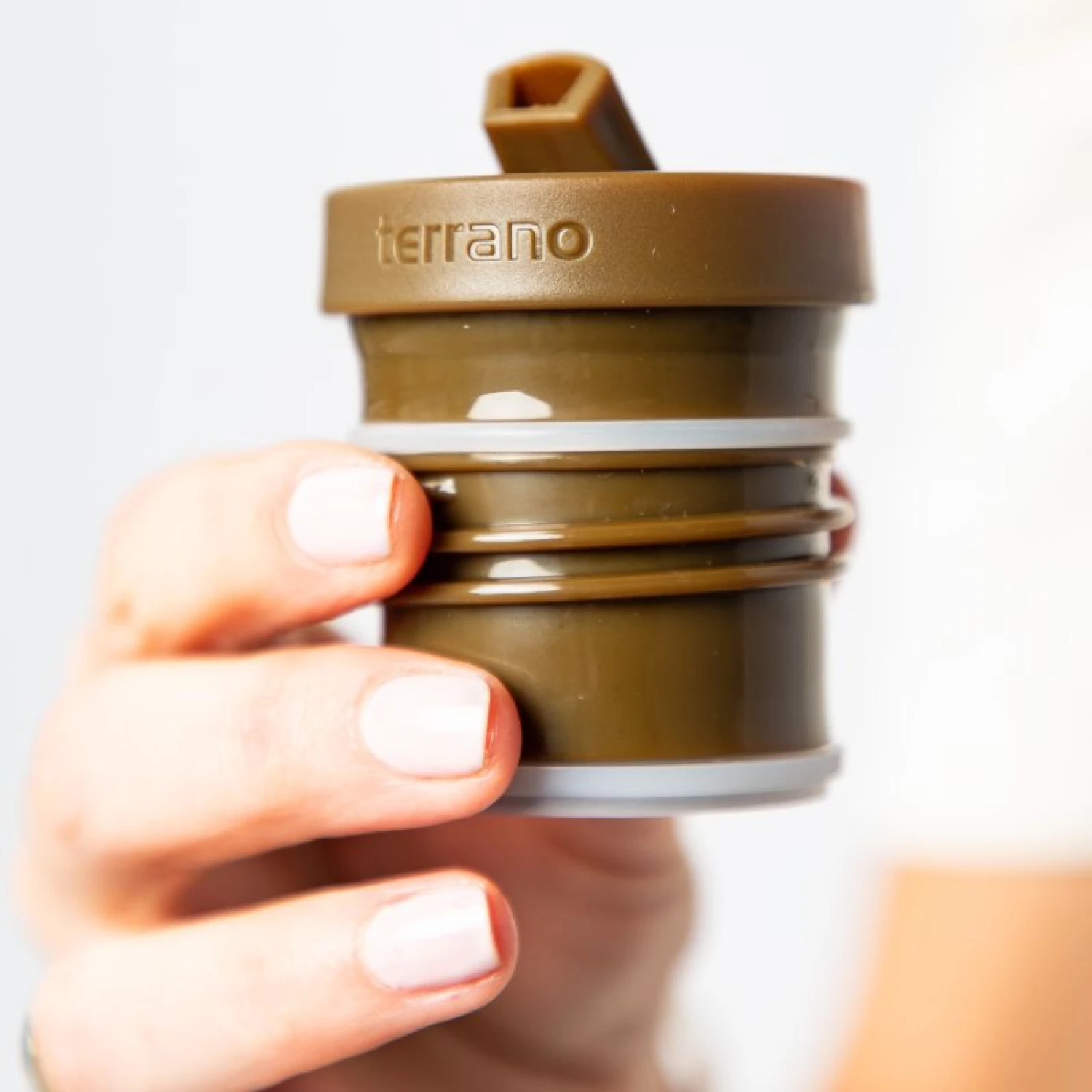 Kit Competo - Termo Acero 1LT + Mate Flap - Marrón Metalizado 2 Kit Competo - Termo Acero 1LT + Mate Flap - Marrón Metalizado - Imagen 2