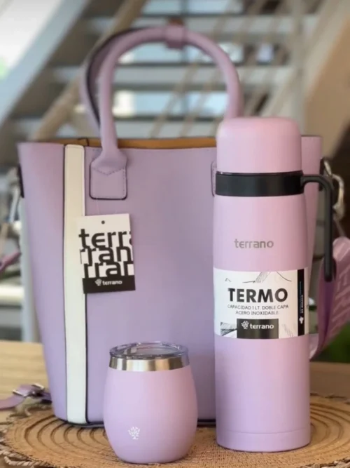Kit Manija Rigida Lila + Matera de Mano Lila