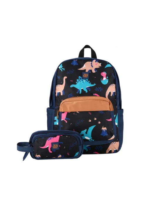Kit Mochila + Cartuchera kids - Dino