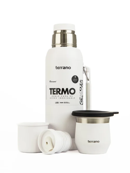 Kit Termo 1 LT Base de Silicona + Mate flap - Blanco