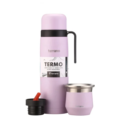 Kit Termo Manija Rigida + Mate Flap - Lila