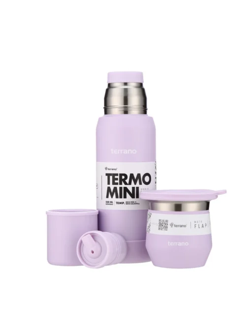Kit Termo Mini + Mate Flap - Lila