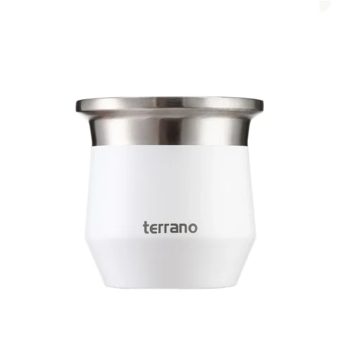 Mate Acero Flap - Blanco