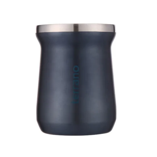Mate Acero Inox. Camionero - Azul Metalizado