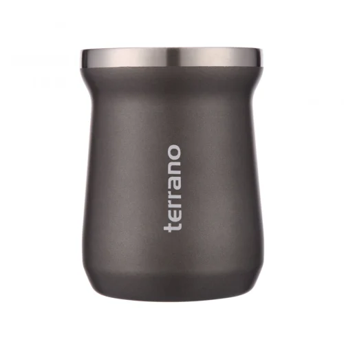 Mate Acero Inox. Camionero - Gris Metalizado