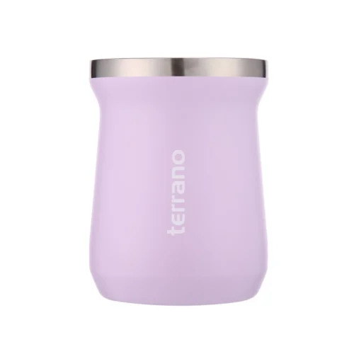 Mate Acero Inox. Camionero - Lila