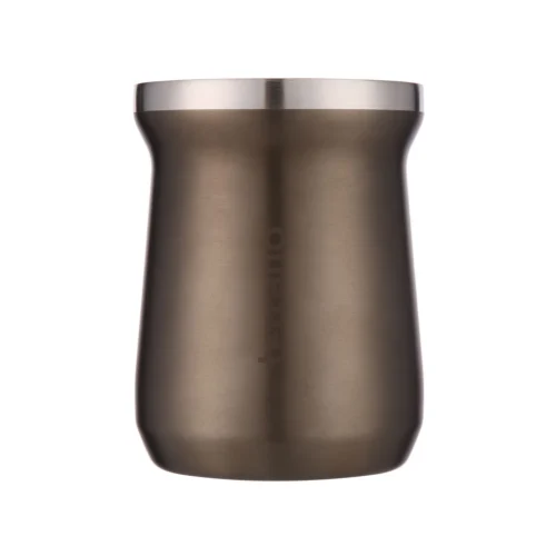 Mate Acero Inox. Camionero - Marrón Metalizado