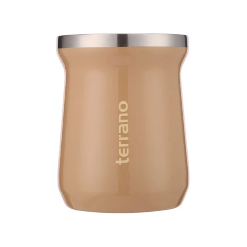 Mate Acero Inox. Camionero - Oro
