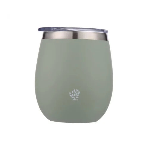 Mate Acero Inox. con Tapa - Oliva