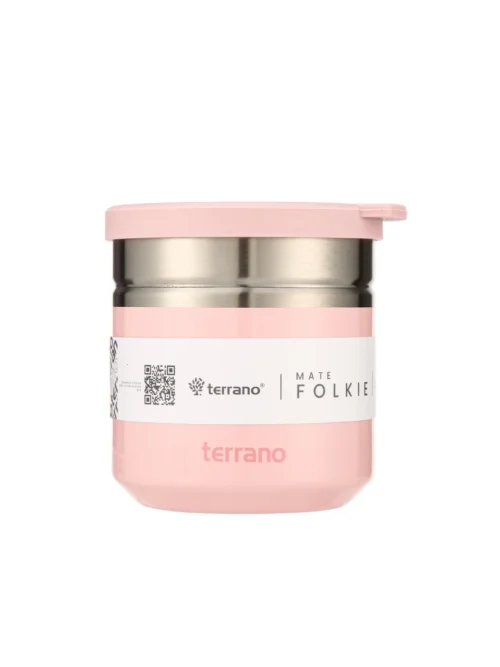 Mate Folkie Metalizado - Rosado