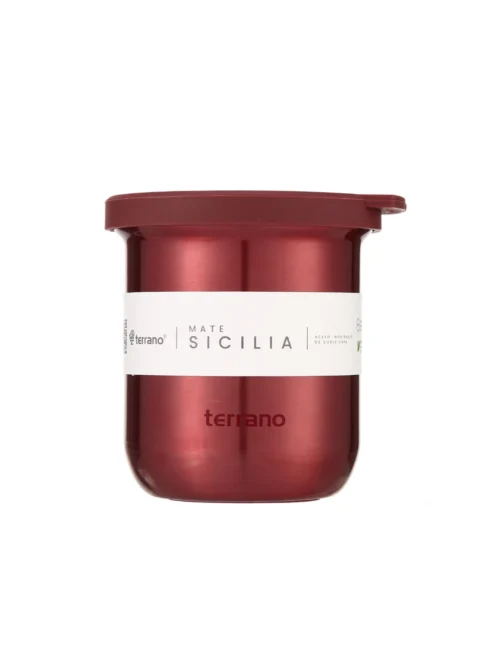 Mate Sicilia Metalizado - Rojo