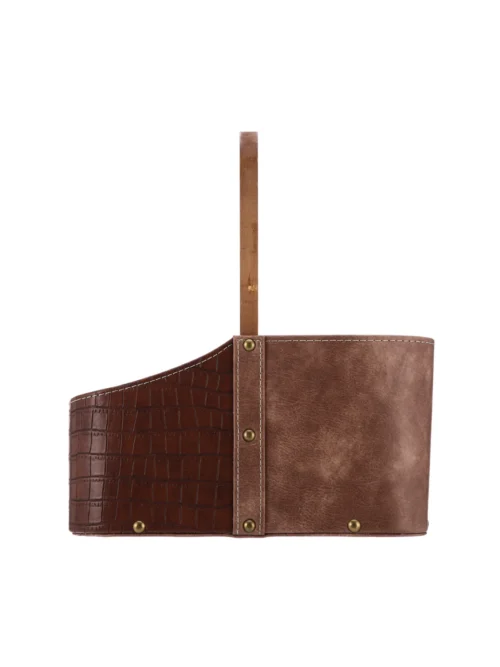 Matera madera combinada Croco - Marrón