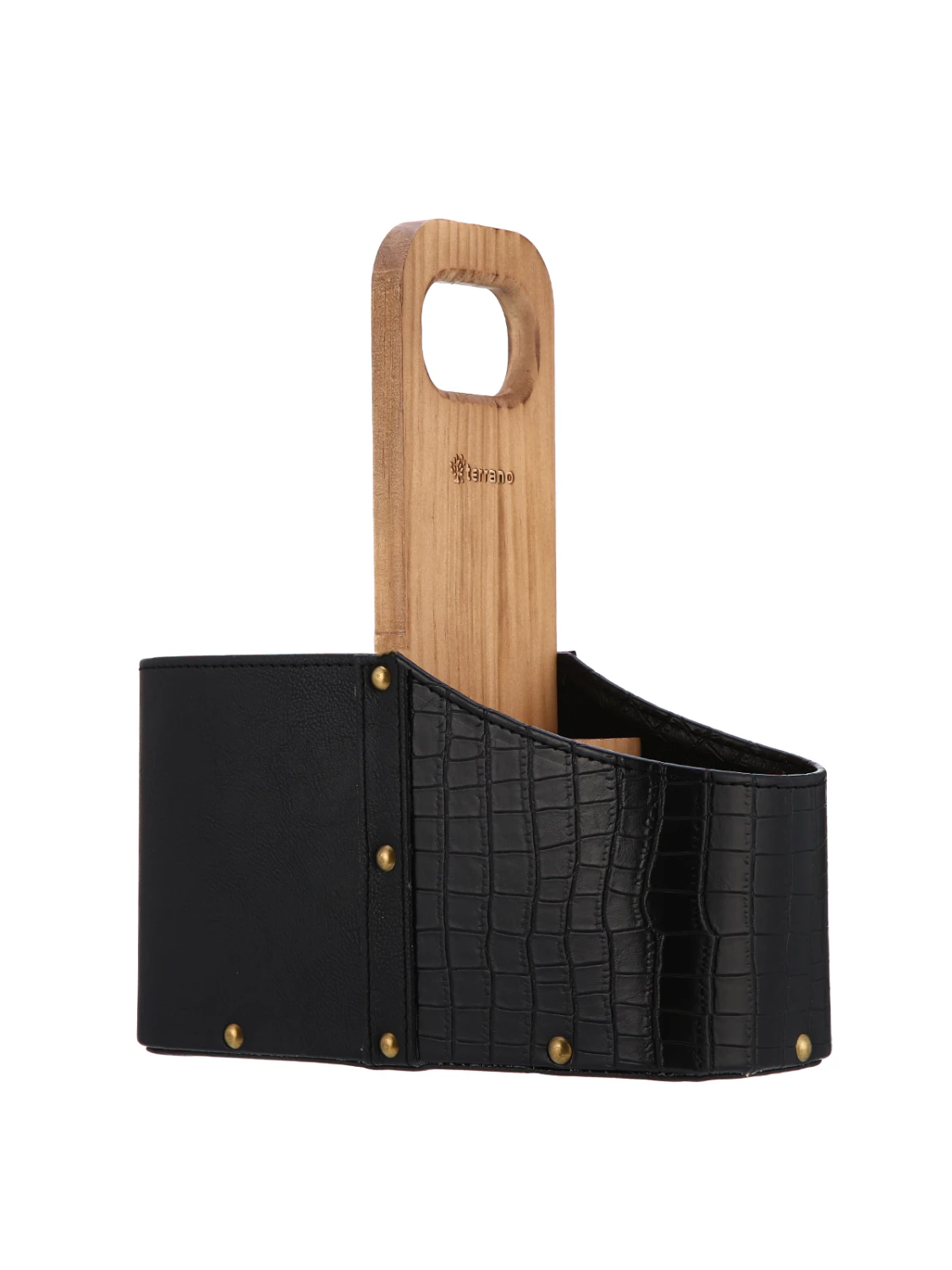 Matera madera combinada Croco - Negro 1 Matera madera combinada Croco - Negro