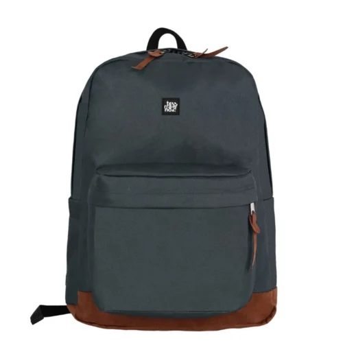 Mochila Clásica Combinada - Negro