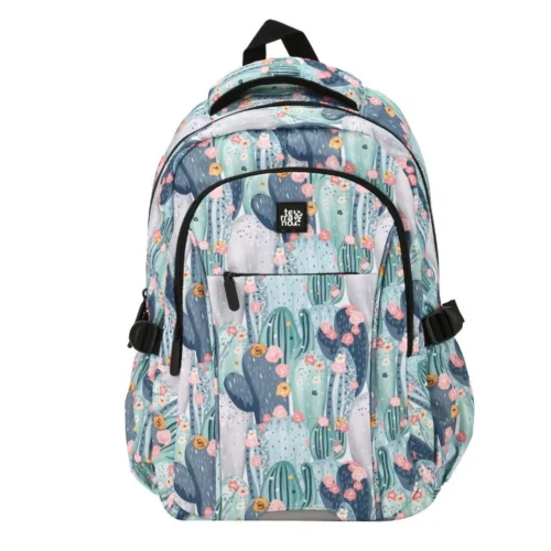 Mochila Estampada Premium - Cactus