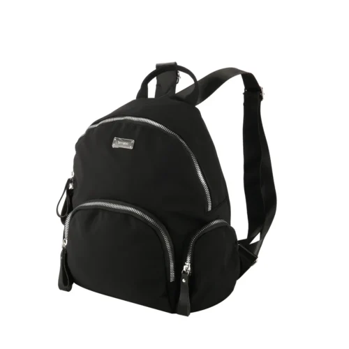 Mochila Lona Basic - Negro