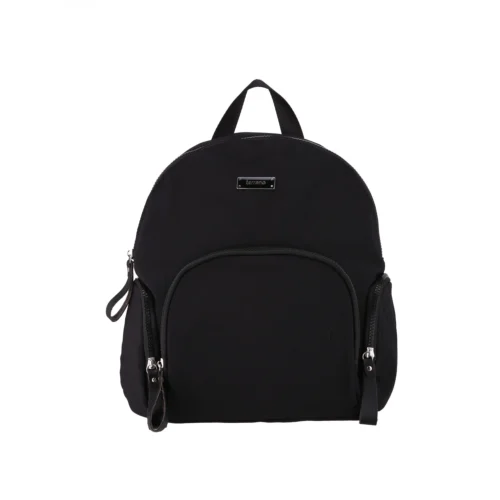 Mochila Lona Basic - Tela Negro