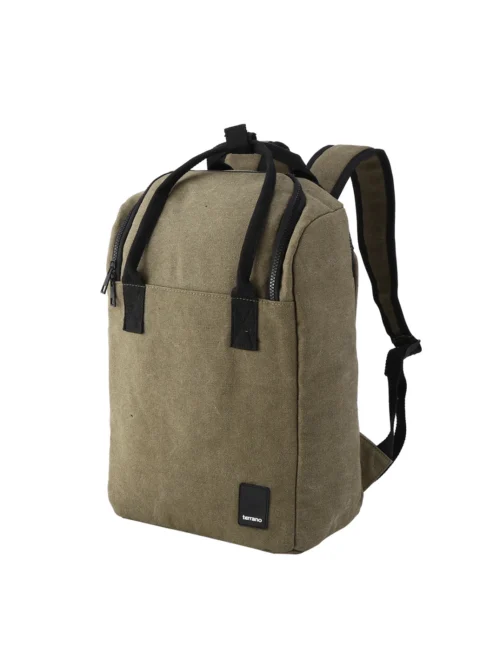 Mochila Matera Porta Laptop Tela - Verde