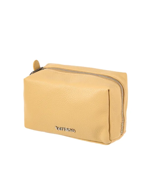 Necessaire Cuadrado - Mostaza