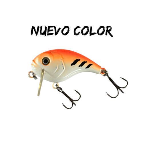 Señuelo Go Fishing Sub Superficie SUB10 Naranja con Blanco con Rayas Negras Edición Limitada