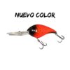 Señuelo Go Fishing Crankbait Paleta Larga CPL03 Negro con Naranja