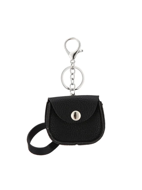 Portamonedas con Broche - Negro