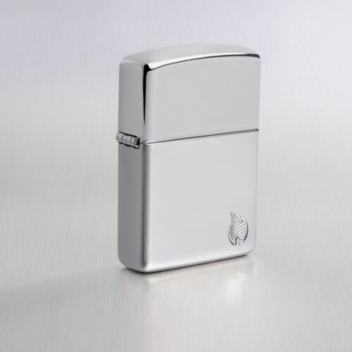 Encendedor Zippo Armor Chrome Flame Design 46396 - vista 2