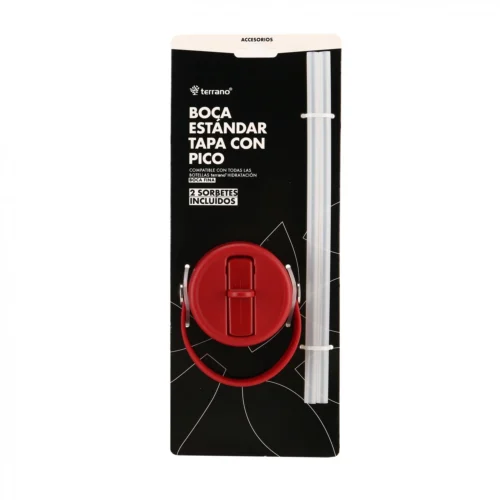 Repuesto Tapa C/Pico Para Botella 950 ML - Rojo