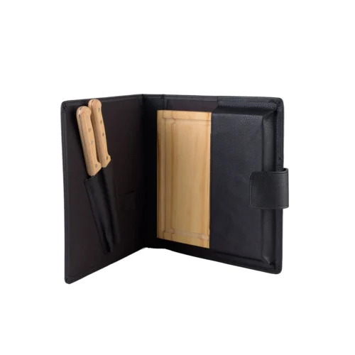 Set Parrilla Asador - Negro