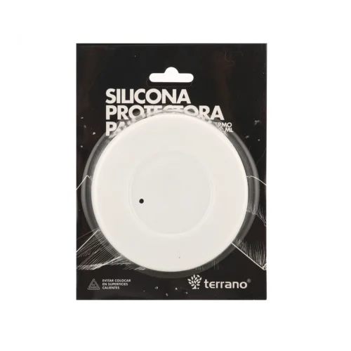 Silicona Protectora Para Botellas Kids - 350ml - Blanco