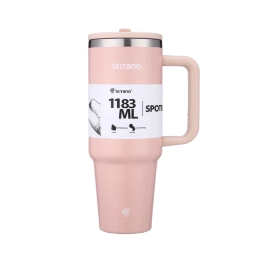 SpotieCup Con Pico - 1183ml. - Rosado