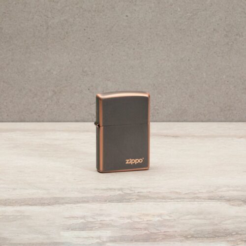 Encendedor Zippo Rustic Bronze Zippo Logo 49839ZL - vista 2