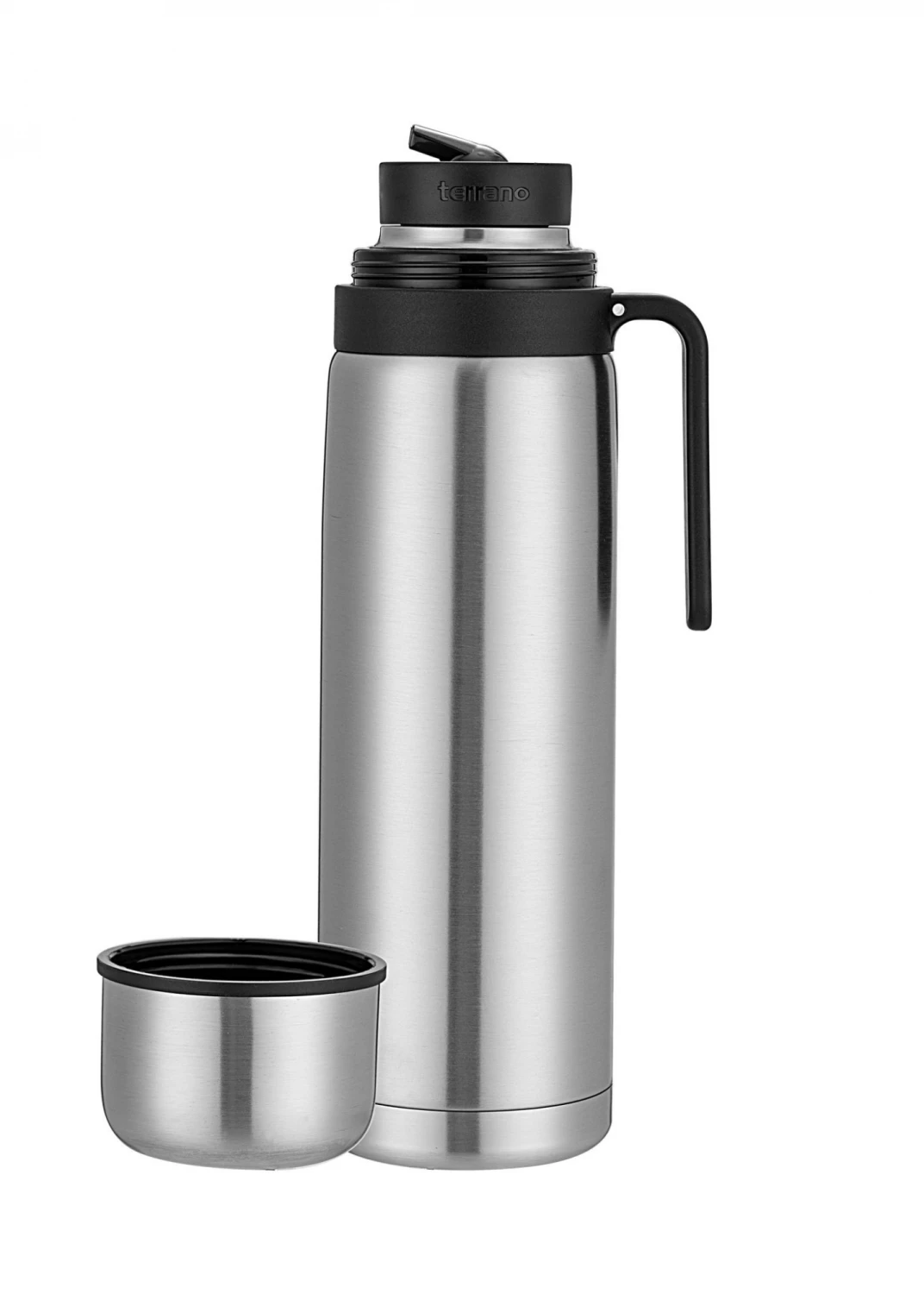 Termo 1Lt. Premium Manija Rigida - Acero Inox. 2 Termo 1Lt. Premium Manija Rigida - Acero Inox. - Imagen 2