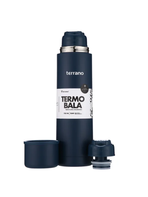 Termo Bala 750ML. - Azul Opaco