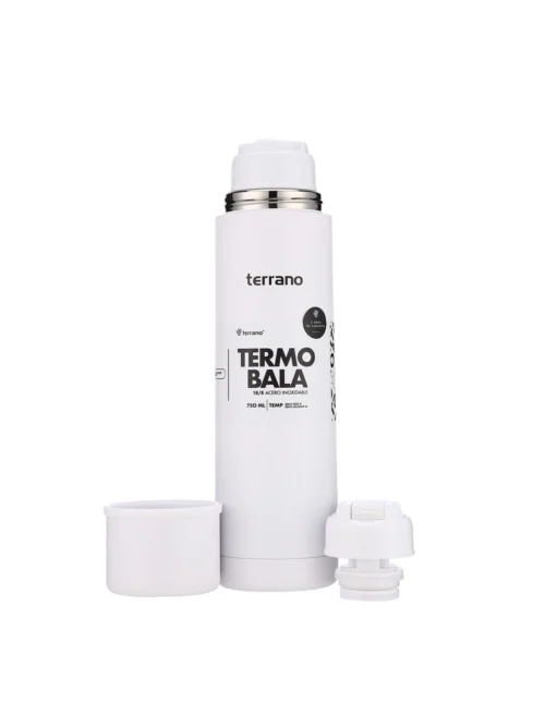 Termo Bala 750ML. - Blanco