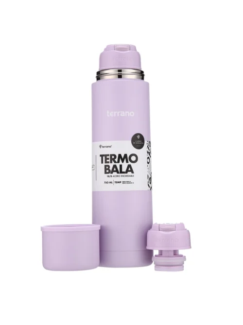 Termo Bala 750ML - Lila