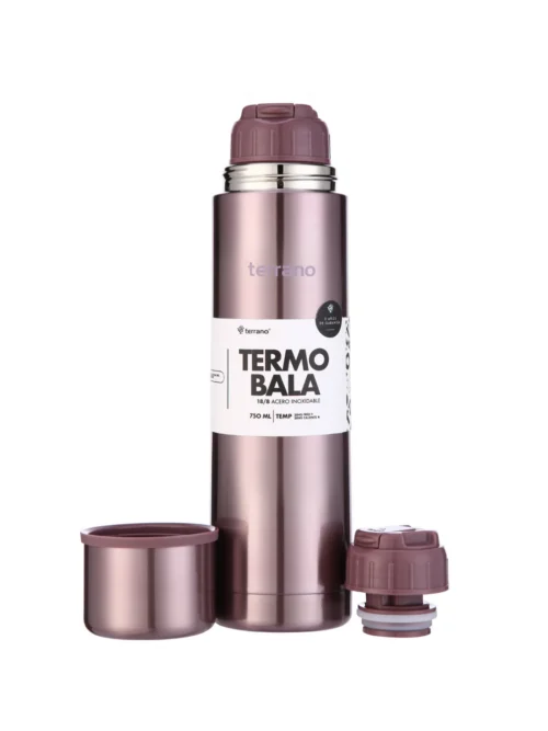 Termo Bala 750ML Metalizado - Lila