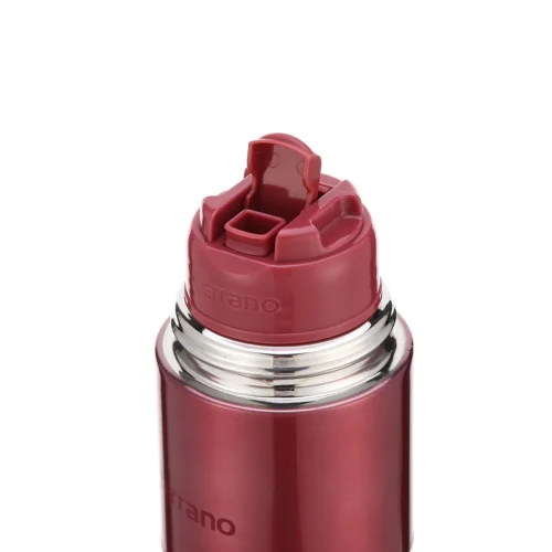 Termo Bala 750ML Metalizado - Rojo
